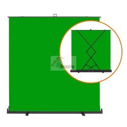 WALIMEX PRO ROLL-UP PANNELLO SFONDO 210X220CM VERDE MOD. 1023209 EAN 4056929232097