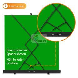 WALIMEX PRO ROLL-UP PANNELLO SFONDO 210X220CM VERDE MOD. 1023209 EAN 4056929232097