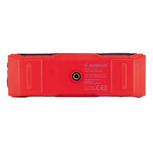 ALBRECHT DR 112 DAB+ OUTDOOR- CRANK RADIO MOD. 27911 EAN 4032661279118