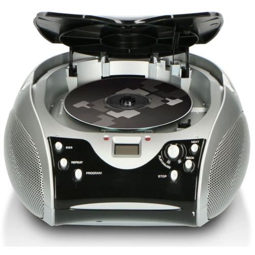 LENCO SCD-24 NERO/ARGENTO MOD. SCD-24SW/SI EAN 8711902040255