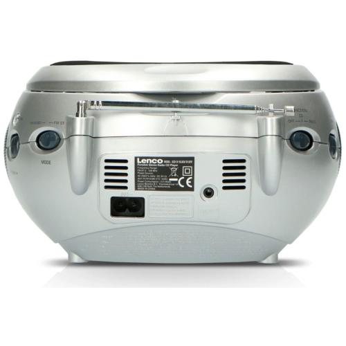 LENCO SCD-24 NERO/ARGENTO MOD. SCD-24SW/SI EAN 8711902040255