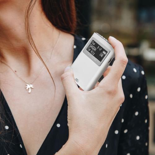 SANGEAN DPR-39 (POCKET 390) BIANCO MOD. A500313 EAN 4711317992808