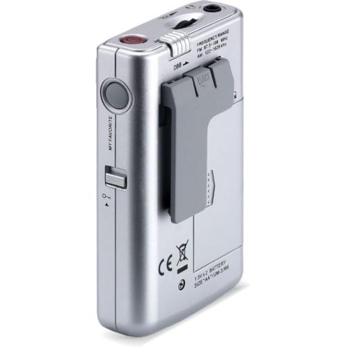 SANGEAN DT-250 (POCKET 250) ARGENTO MOD. A500043 EAN 4711317990910