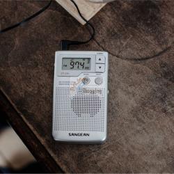 SANGEAN DT-250 (POCKET 250) ARGENTO MOD. A500043 EAN 4711317990910