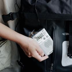 SANGEAN DT-250 (POCKET 250) ARGENTO MOD. A500043 EAN 4711317990910