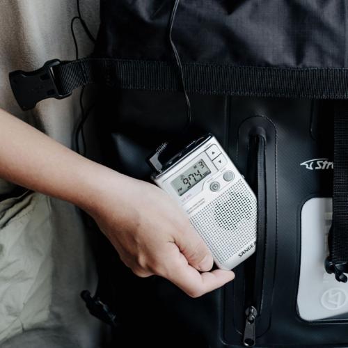 SANGEAN DT-250 (POCKET 250) ARGENTO MOD. A500043 EAN 4711317990910