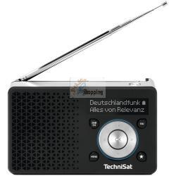 TECHNISAT DIGITRADIO 1 A NERO/ARGENTO MOD. 0100/4997 EAN 4019588497108