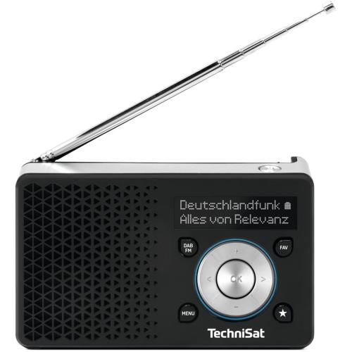TECHNISAT DIGITRADIO 1 A NERO/ARGENTO MOD. 0100/4997 EAN 4019588497108