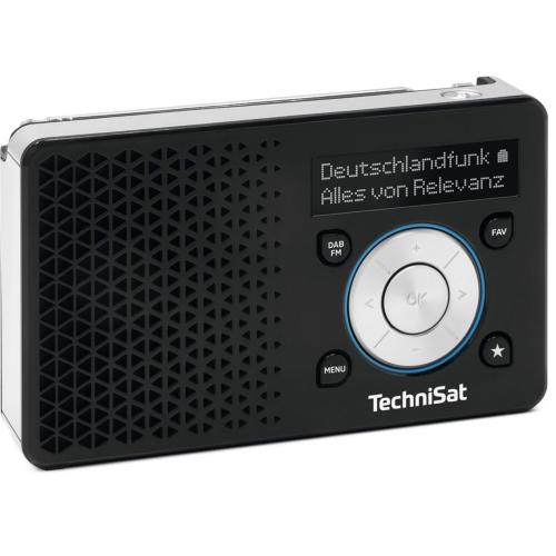 TECHNISAT DIGITRADIO 1 A NERO/ARGENTO MOD. 0100/4997 EAN 4019588497108