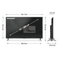 SHARP 43HL4265E NERO MOD. 43HL4265E EAN 5905683272834