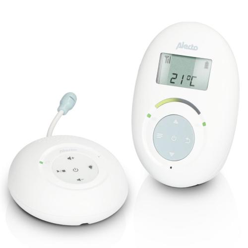 ALECTO DECT BABY MONITOR W.FULL ECO MODE AND DIPLAY, WHITE/BLUE MOD. DBX120 EAN 8712412586868