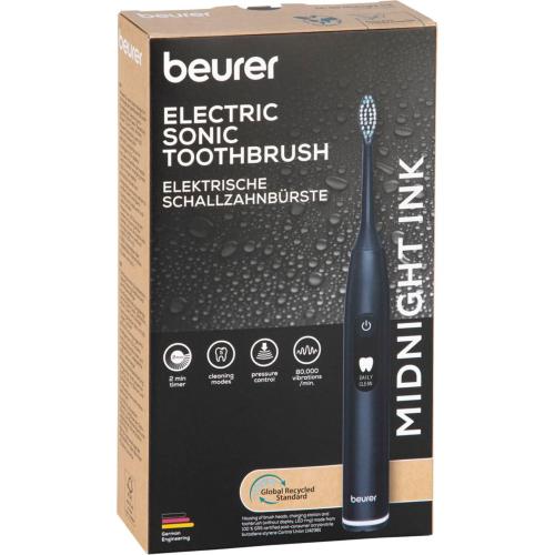 BEURER SC 50 MIDNIGHT INK SCHALLZAHNBÃ¼RSTE GREEN PLANET MOD. 10490 EAN 4211125104900