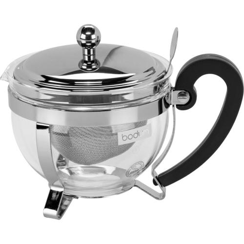 BODUM TEEBEREITER CHAMBORD 0,5 LITER, MIT FILTER, EDELSTAHL MOD. 12030-16 EAN 0699965430542