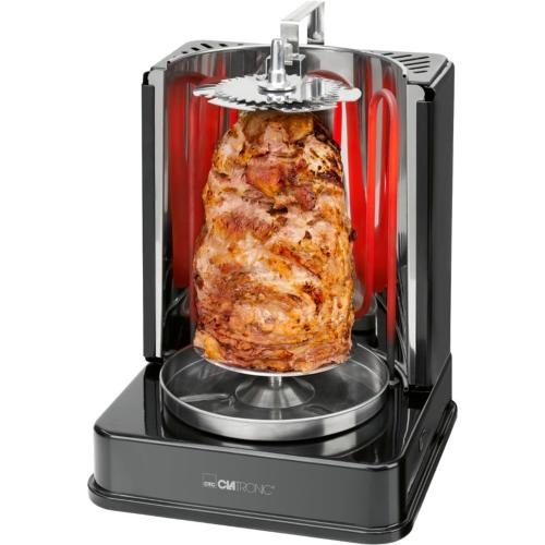 CLATRONIC DVG 3686 NERO DÃ¶NER VERTICAL MULTIGRILL MOD. 263831 EAN 4006160638318