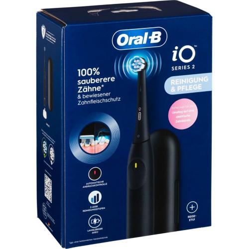 ORAL-B IO SERIES 2 NIGHT BLACK CON CUSTODIA DA VIAGGIO MOD. 615266 EAN 8700216615266