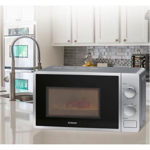 BOMANN MW 6014 CB ARGENTO MOD. 660142 EAN 4004470541540