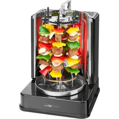 CLATRONIC DVG 3686 NERO DÃ¶NER VERTICAL MULTIGRILL MOD. 263831 EAN 4006160638318