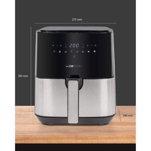 CLATRONIC FR 3782 H INOX FRIGGITRICE AD ARIA CALDA MOD. 263980 EAN 4006160045895