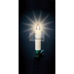 KRINNER SUPERLIGHT BAVARIA MINI FLAME 12PZ SET AVORIO MOD. 77901 EAN 4011972779012