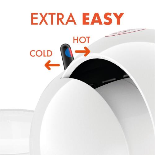 KRUPS KP 1A35 PICCOLO XS DOLCE GUSTO ROSSO/NERO MOD. KP1A35 EAN 3016661163777