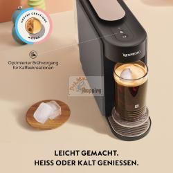 NESPRESSO VERTUO UP ENV 200.GY BY DELONGHI, GRAU MOD. ENV 200.GY VERTUO UP EAN 8004399037137