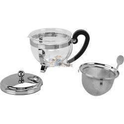 BODUM TEEBEREITER CHAMBORD 0,5 LITER, MIT FILTER, EDELSTAHL MOD. 12030-16 EAN 0699965430542