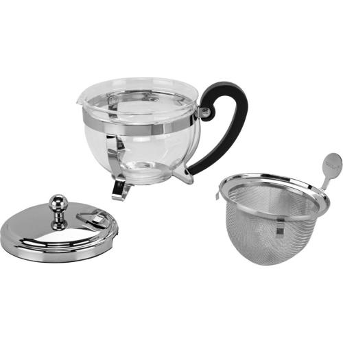 BODUM TEEBEREITER CHAMBORD 0,5 LITER, MIT FILTER, EDELSTAHL MOD. 12030-16 EAN 0699965430542