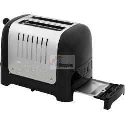 DUALIT 2 SLOT LITE TOSTAPANE NERO MOD. DU-26225 EAN 0619743262257