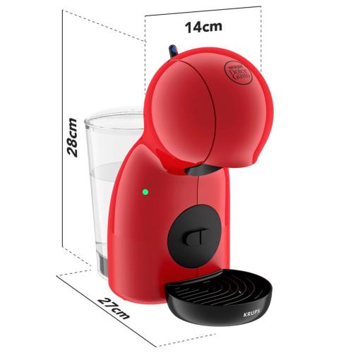 KRUPS KP 1A35 PICCOLO XS DOLCE GUSTO ROSSO/NERO MOD. KP1A35 EAN 3016661163777