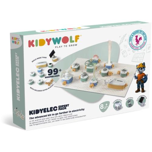 KIDYWOLF ELECTRICITY EXPERIMENT KIT 18-PIECES MOD. 418260 EAN 5407009182600
