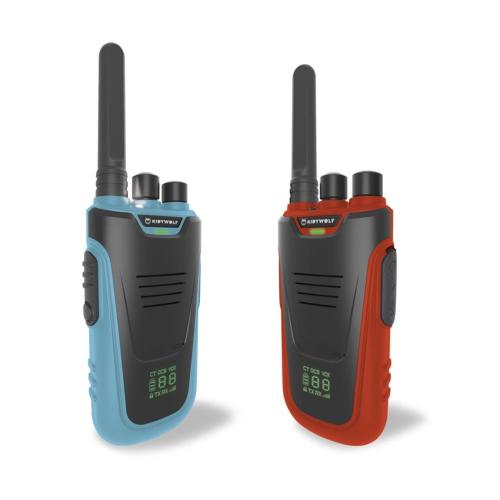 KIDYWOLF WALKIE-TALKIES CON TORCIA ELETTRICA BLU/ROSSO MOD. 418012 EAN 5407009180125