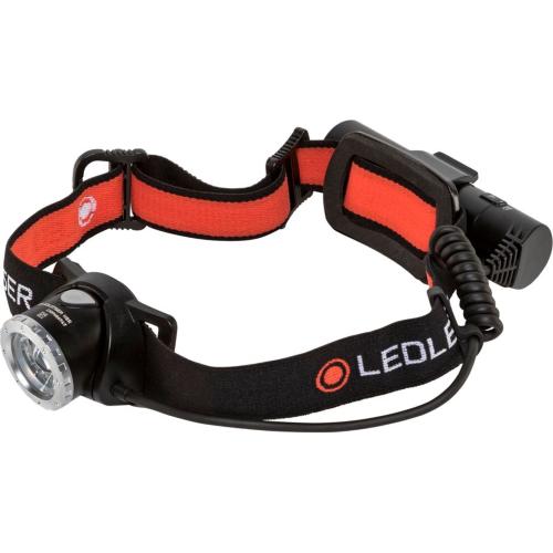 LEDLENSER TORCIA FRONTALE H8R NERO/ROSSO MOD. 500853 EAN 4058205005623