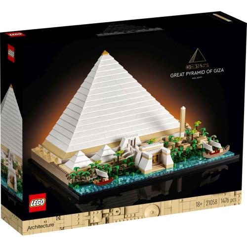 LEGO ARCHITECTURE 21058 LA GRANDE PIRAMIDE DI GIZA MOD. 21058 EAN 5702017152349