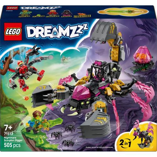 LEGO DREAMZZZ 71513 NIGHTMARE SCORPION DIGGER MOD. 71513 EAN 5702018063552