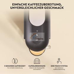 NESPRESSO VERTUO UP ENV 200.GY BY DELONGHI, GRAU MOD. ENV 200.GY VERTUO UP EAN 8004399037137