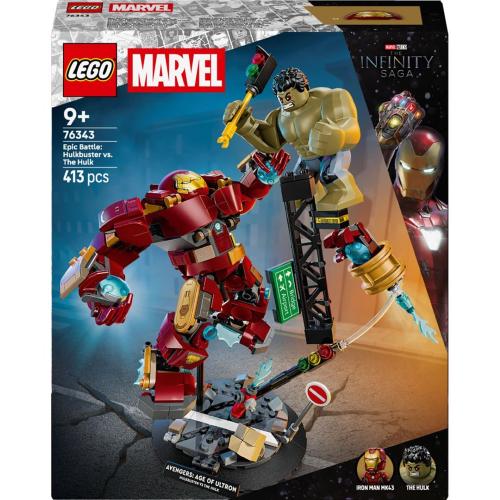 LEGO MARVEL SUPER HEROES 76343 HULKBUSTER VS. THE HULK MOD. 76343 EAN 5702018063262