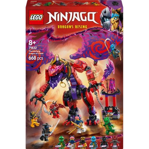 LEGO NINJAGO 71832 THUNDERFANG DRAGON OF CHAOS MOD. 71832 EAN 5702017815671