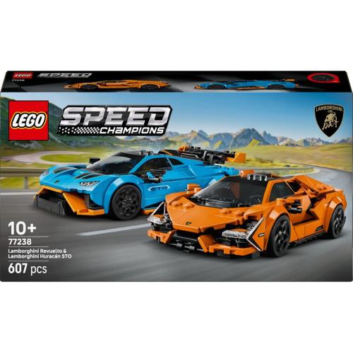 LEGO SPEED CHAMPIONS 77238 LAMBORGHINI REVUELTO AND HURACAN MOD. 77238 EAN 5702017816067