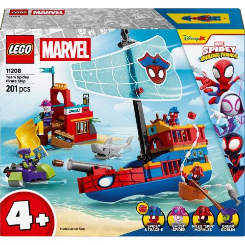 LEGO SPIDEY 11208 TEAM SPIDEY PIRATE SHIP MOD. 11208 EAN 5702018063491