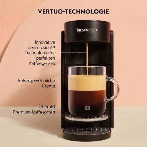 NESPRESSO XN 9408 VERTUO UP SCHWARZ BY KRUPS MOD. XN9408FO EAN 3045380404380
