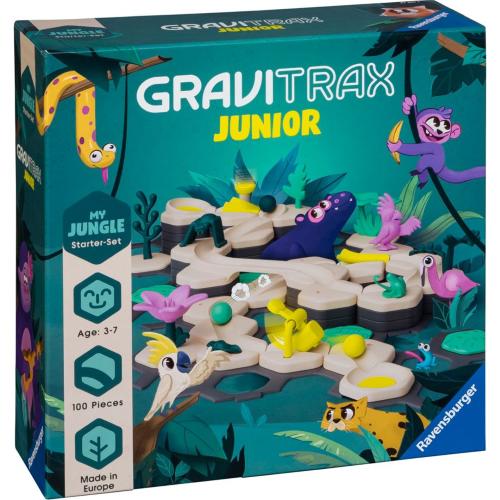RAVENSBURGER GRAVITRAX JUNIOR STARTER SET L JUNGLE MOD. 27499 EAN 4005556274994