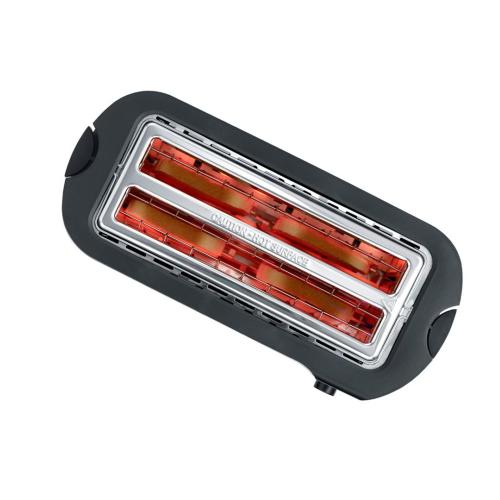 SEVERIN AT 9341 DARK INOX LANGSCHLITZTOASTER MOD. AT 9341 EAN 4008146047534