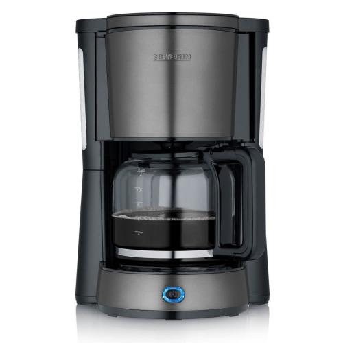 SEVERIN KA 9340 DARK INOX CON CARAFFA DI VETRO MOD. KA 9340 EAN 4008146047510