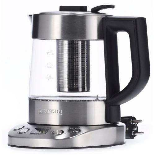 SEVERIN WK 3473 BOLLITORE TÃ¨/ACQUA IN VETRO, 1L MOD. 3473 EAN 4008146030796