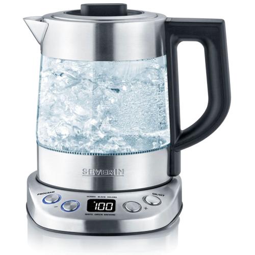 SEVERIN WK 3473 BOLLITORE TÃ¨/ACQUA IN VETRO, 1L MOD. 3473 EAN 4008146030796