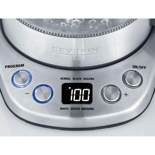 SEVERIN WK 3473 BOLLITORE TÃ¨/ACQUA IN VETRO, 1L MOD. 3473 EAN 4008146030796