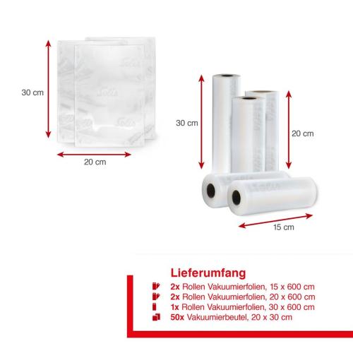 SOLIS VALUE PACK VAC PELLICOLA E SACCHETTI MOD. S0103 EAN 7611210922650
