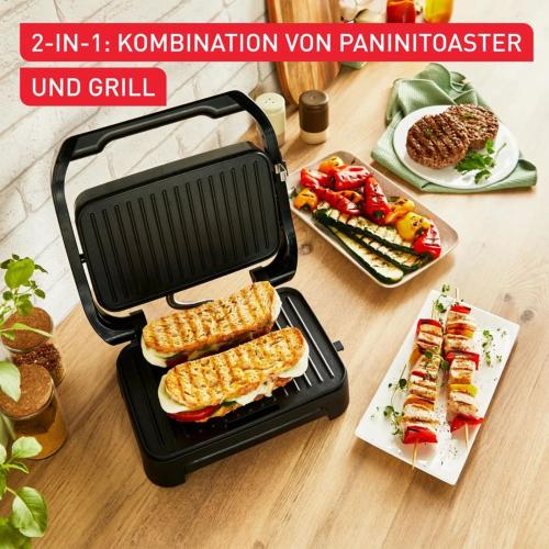 TEFAL GC 270 D INICIO COMPACT KONTAKTGRILL 2 IN 1 MOD. GC 270 D EAN 3045380026377