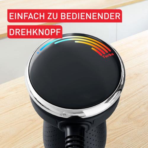 TEFAL HB 673830 QUICKCHEF+ 3IN1 FRULLATORE A IMMERSIONE NERO MOD. HB673830 EAN 3016667291795