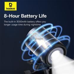 BASEUS PRIMETRIP SERIES BIKE LIGHT 2-IN-1 SET BLACK MOD. C12569000121-00 EAN 6932172667337